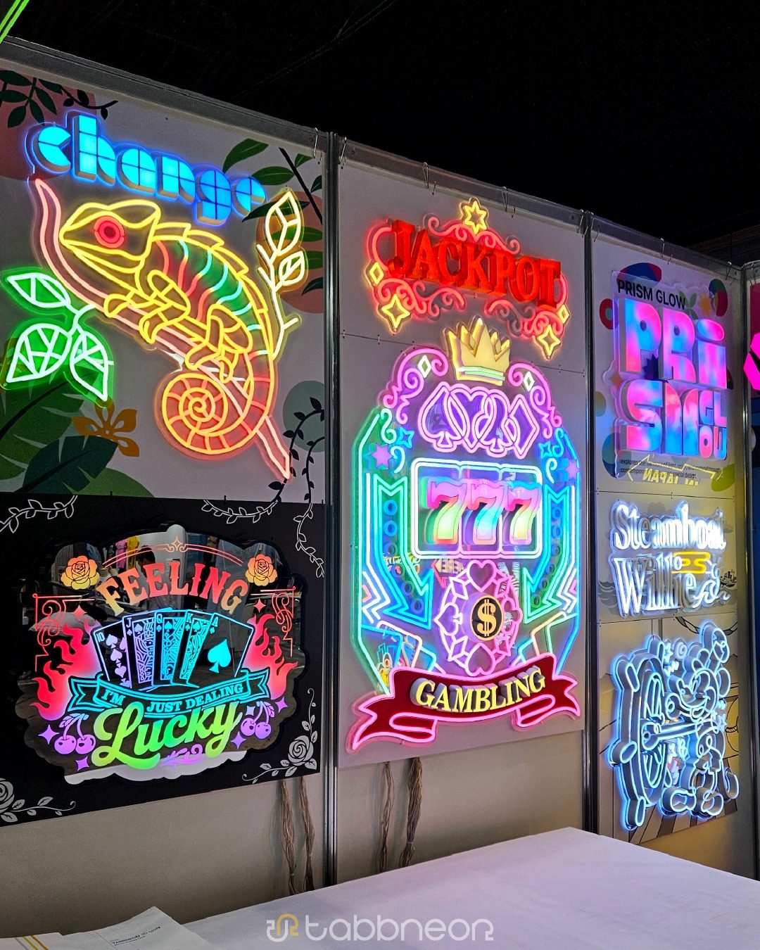サイン＆ディスプレイショウ 2026に出展｜フルカラーエフェクトの動くネオンサインを有明GYM-EX ブース14で展示